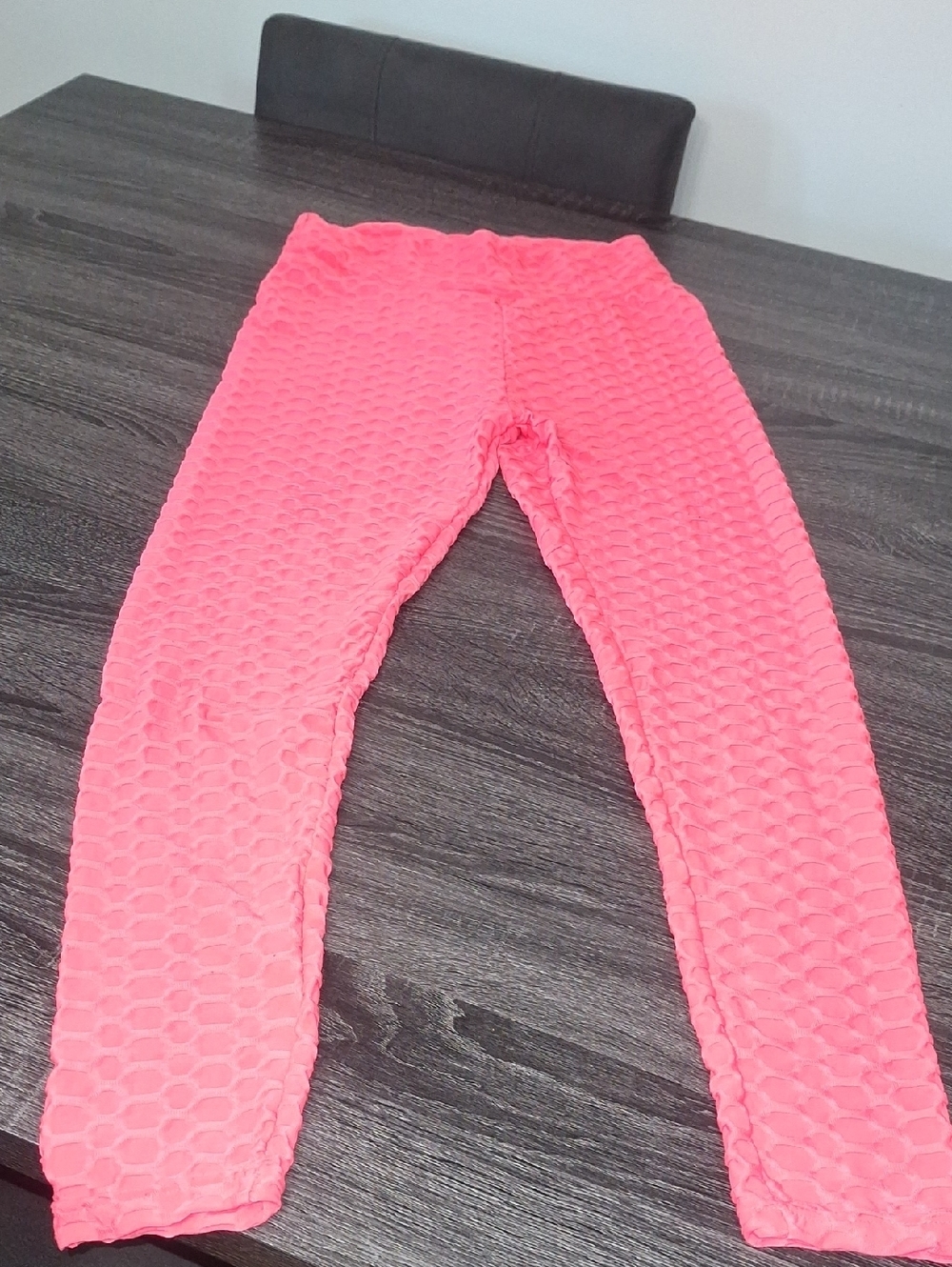 Sunsations/ Textured Pink Leggings- W Sz XL- XXL